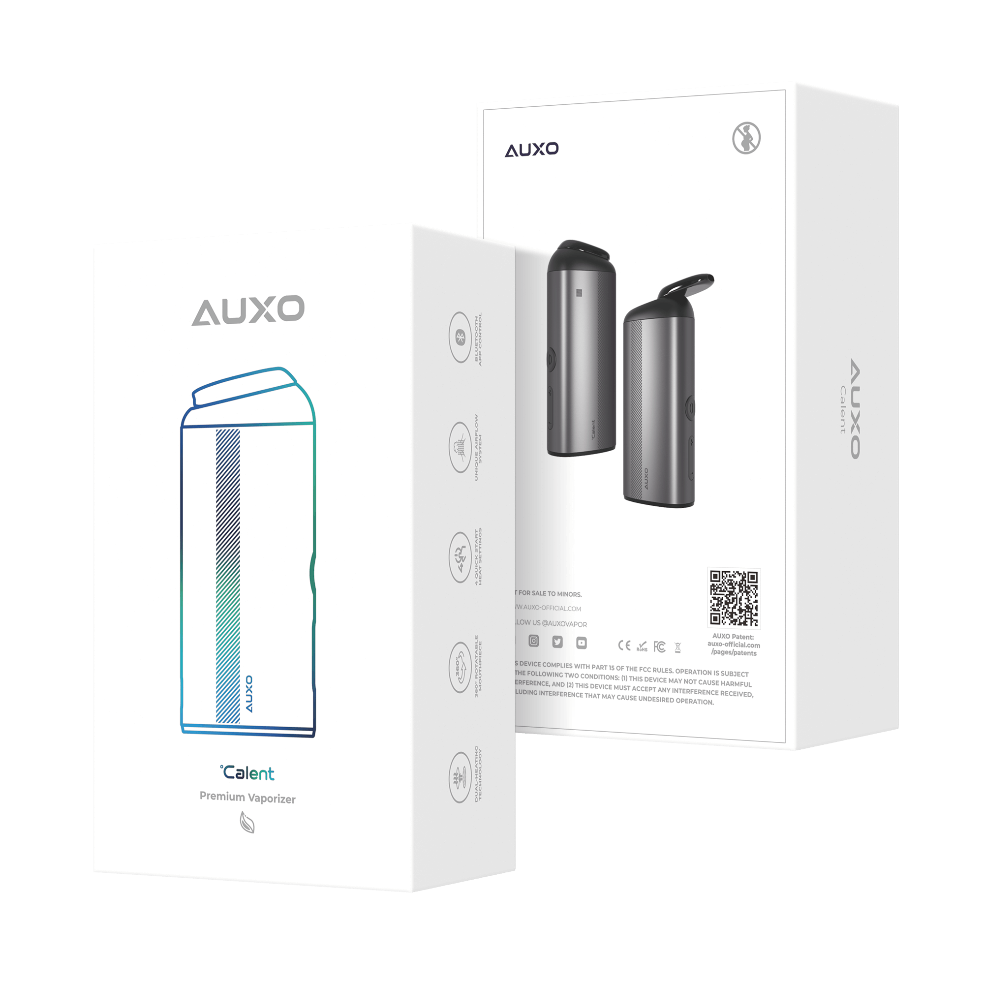 AUXO Calent | Premium Dry Herb Vaporizer